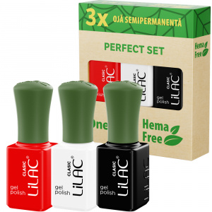 Set 3 oje semipermanente fara Hema, Colectia basic, 3 bucati - Img 1