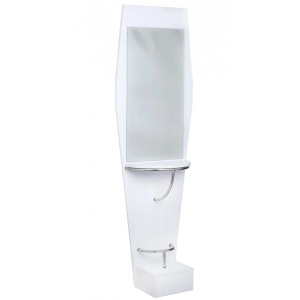 Set complet mobilier salon infrumusetare cu 2 scaune, oglinzi frizerie si scafa - Img 7
