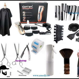 Set kit Thermax produse accesoarii scoala frizerie coafor barbati