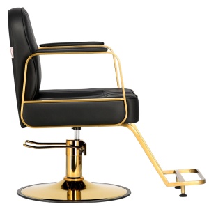 Set mobilier salon 6 piese, scaun coafor, scafa frizerie, oglinda Led, canapea receptie - Img 10