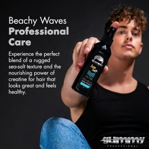 Spray de par texturizant - Gummy Professional Sea Salt Hair Spray, 250ml - Bucle Naturale, Volum și Finish Mat - Img 6