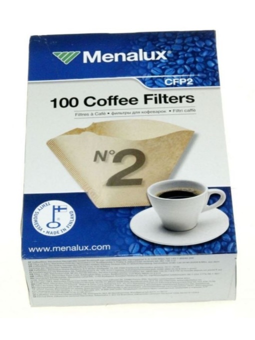 Филтри за кафе No. 2, 100 бр., CFP2 Electrolux 9002563139