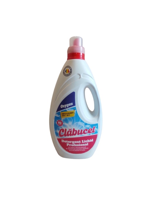 Clabucel Professional Gel течен перилен препарат за бяло и цветно пране 3L - кислород
