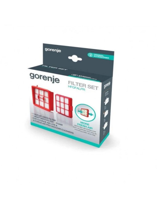 Комплект от 2 филтъра за прахосмукачка Gorenje 732741