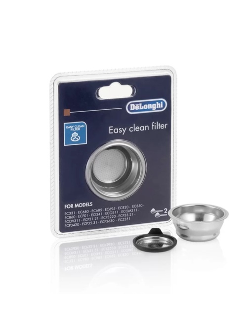 DeLonghi EasyClean филтър с две чаши DLSC401 - 5513281001