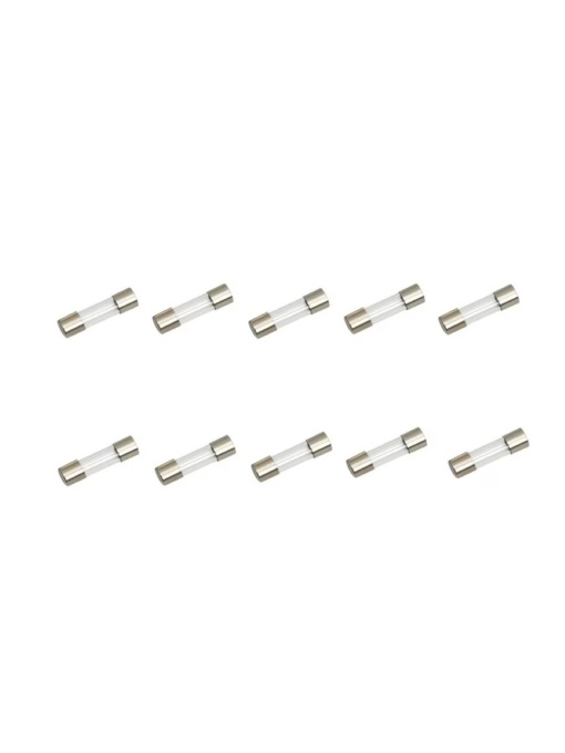 10 db időzített biztosíték készlet 6.3A-T 5X20mm