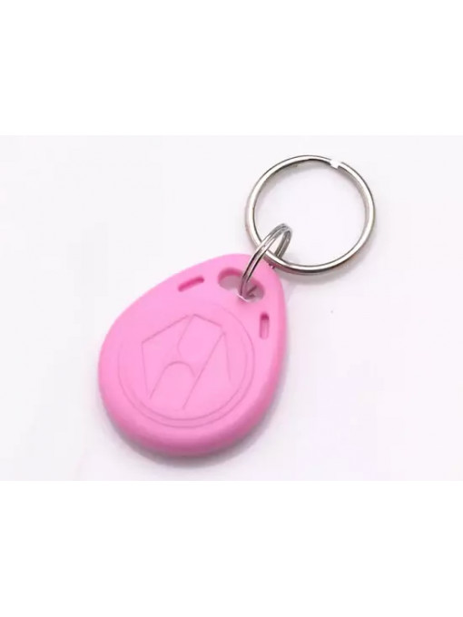 RFID proximity címke 125 kHz-es chippel csak olvasható - rózsaszín