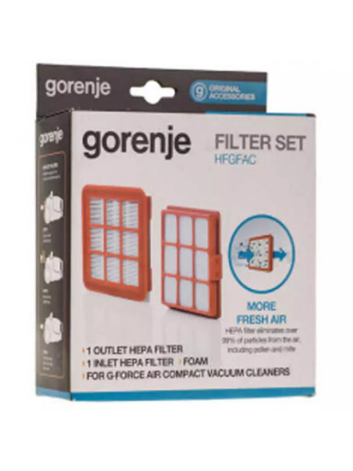Комплект филтри за прахосмукачка Gorenje 732742 HFGFAC