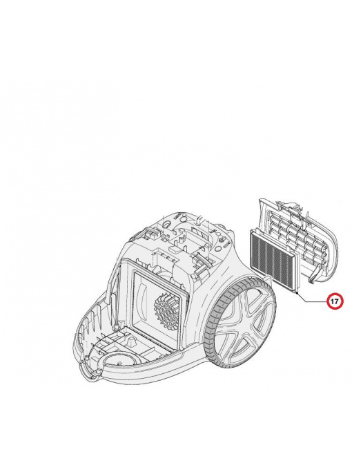 Комплект филтри за прахосмукачки PHILIPS FC9334/09