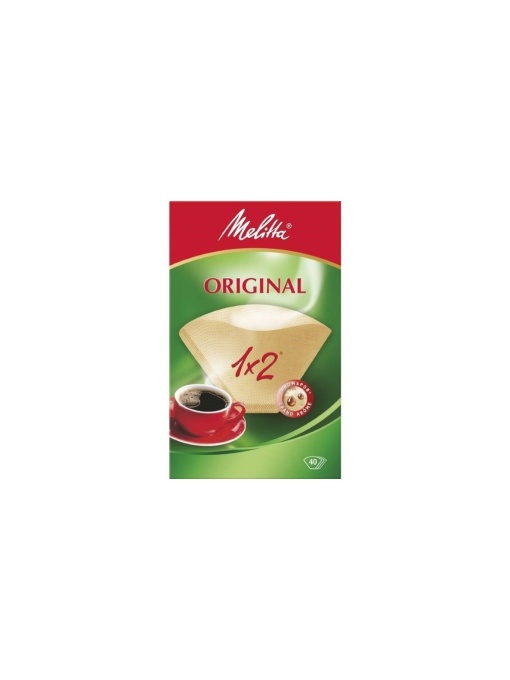 Комплект от 40 филтъра за кафемашина No. 2 Melitta, плътност 100, 6627300