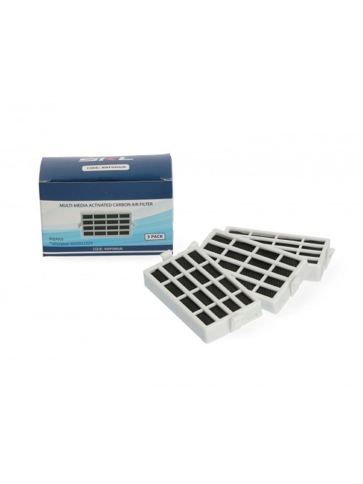 Set 3 bucati microfiltru antibacterian pentru frigider WF209 Whirlpool Wf019 - Img 1