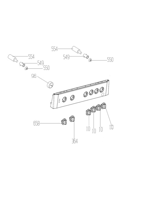Set Button Argz Beko Fasgt62110gvo 7738482121