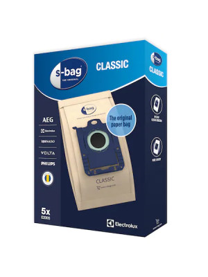 Electrolux E200S s-bag® Класически комплект многослойни хартиени торби, 9001684621 - 5 торби - Img 2