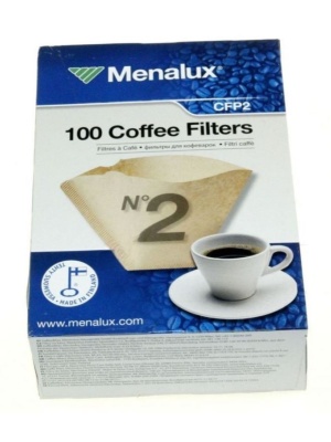 Kávové filtre č. 2, 100 ks, CFP2 Electrolux 9002563139