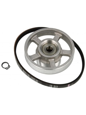 Rola fulie reductor si curea uscator rufe C00865070 Beko 492204404 Original - Img 6