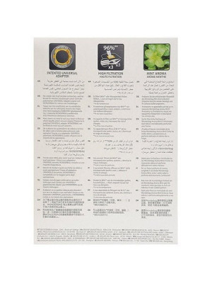 Set of 5 Wonderbag Mint Aroma vacuum cleaner bags WB415120, compatible with Rowenta and Moulinex - Img 4