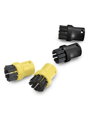 Set of round brushes in two colors for different areas of use Karcher 2.863-058.0, 2.863-077.0 compatible - Img 5
