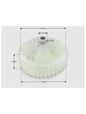 Turbina ventilator uscator Samsung DC93-00873A compatibil - Img 5