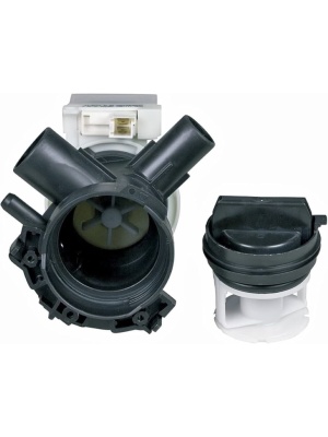 Washing machine drain pump compatible with Bosch 00145212 - Img 4