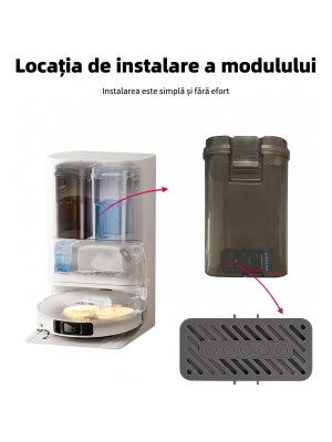 Accesorii originale Dreame X50 seria / X40 seria / S30 pentru rezervor aspirator robot, particule de dezodorizare - Img 3