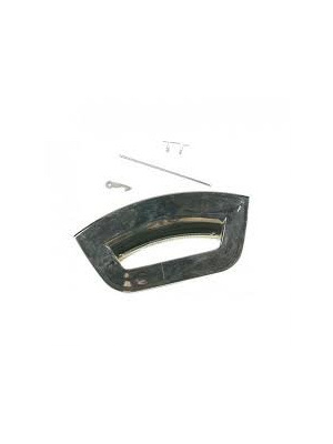 Door handle, silver porthole Ariston Indesit C00287769 - Img 4