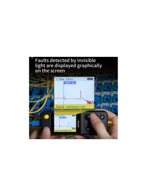 Mini OTDR Detektor optických porúch 20KM, OFW FWV-10 tester, FTTH VFL 10MW - Img 7