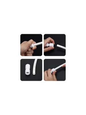 Robinet plastic teava apa cupla rapida 1/4 la filet 1/2 - Img 6