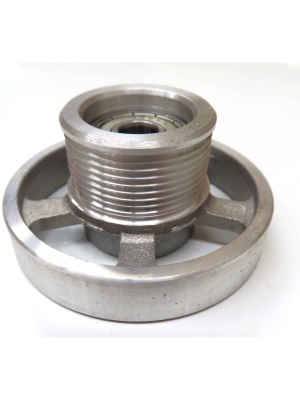 Rola fulie reductor si curea uscator rufe C00865070 Beko 492204404 Original - Img 3