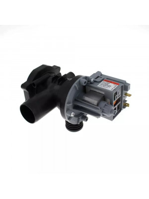 Self-cleaning water drain pump for washing machine, C00064950 Whirlpool 482000027186 - Img 2