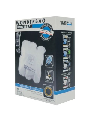 Set 4 bucati saci de aspirator Wonderbag WB484740 Allergy Care, compatibilitate cu Rowenta si Moulinex - Img 1
