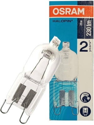 Bec cuptor halogen G9 Osram 66725 25W original - Img 2