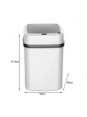 Cos de gunoi automat cu senzor, pentru bucatarie sau baie, capacitate 13 l - Img 6