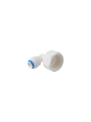 Cuplaj rapid teava apa din plastic cu cot 1/4 la filet interior 1/2 - Img 4