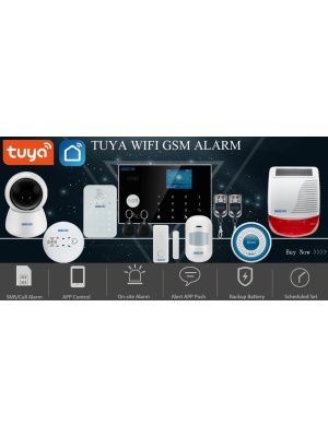 Detector de mișcare cu senzor PIR 433MHz eV1527 pentru sistem de alarmă Tuya WIFI Home GSM - Img 4
