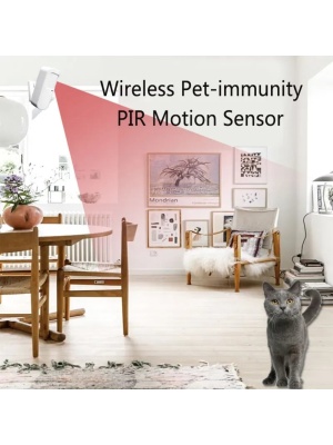 Detector de senzor de mișcare PIR wireless 433MHz cu imunitate la animale de companie, 15kg, EV1527 - Img 10