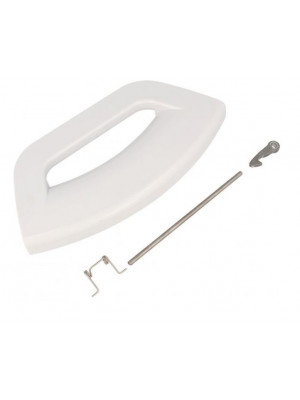 Door handle, 482000023243 Whirlpool C00507932 White - Img 8