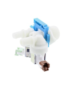 Elektromagnetni ventil za dovod vode 2-izhodna pralni stroj 33470045 Electrolux 1325186508 - Img 2