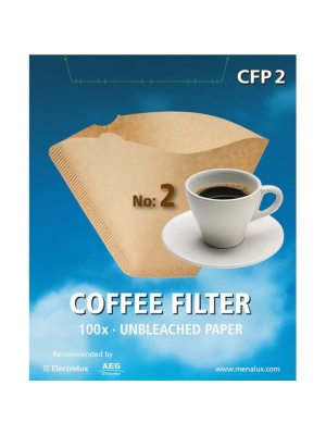 Filtry do kawy nr 2, 100 szt, CFP2 Electrolux 9002563139 - Img 3
