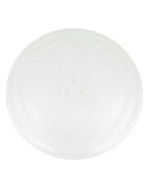 Microwave oven plate 24.5 cm with guide Electrolux, Amica, Gorenje, Candy 49018556, Original Beko C00898041 - Img 2