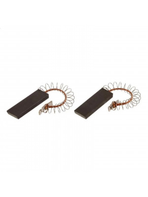 Set of 2 carbon brushes 5 x 13.5 x 43.3 mm for Bosch Siemens washing machine 00616505 - Img 2