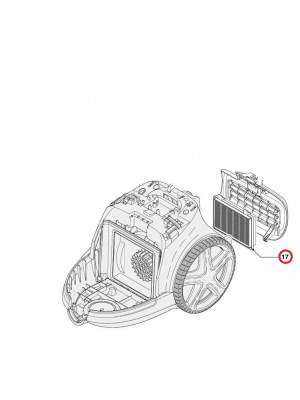 Комплект филтри за прахосмукачки PHILIPS FC9334/09 - Img 1