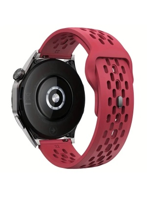 20 mm-es szilikon óraszíj Huawei Watch GT 2 / 3 PRO, Samsung Galaxy Watch 4 5 6 / Active 2 készülékekhez - Img 7