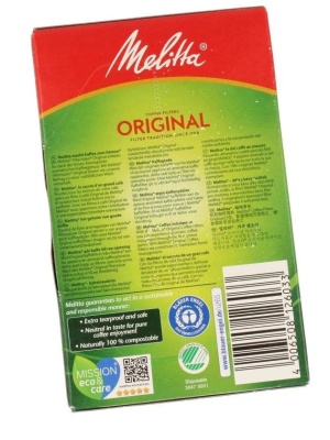 40 db-os szűrőkészlet Melitta 1. számú kávéfőzőhöz, 100-as sűrűség, 6627300 6771335 6727300 - Img 3