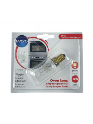 Bec cuptor aragaz Wpro T29 E14 40W, 300°C - C00385586, 484000008841