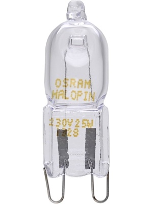 Bec cuptor halogen G9 Osram 66725 25W original - Img 3