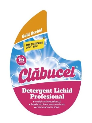 Clabucel Professional Gel Течен перилен препарат за бяло и цветно пране 3L - Златна орхидея - Img 4