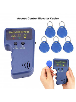 Copiator carduri TAG RFID programabile, 125kHz, Albastru - Img 5