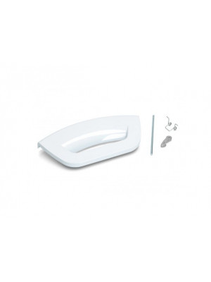 Door handle, 482000023243 Whirlpool C00507932 White - Img 3