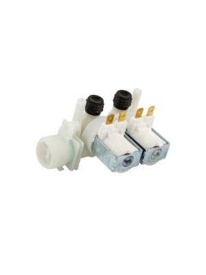 Elektromagnetický ventil práčky C00066518 Whirlpool Ariston Indesit 482000027243 kompatibilný - Img 2
