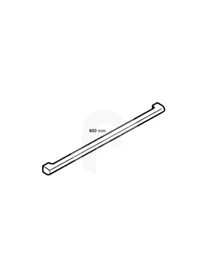 Front profile 60cm for Arctic refrigerator shelf Beko 4657620100 - Img 3